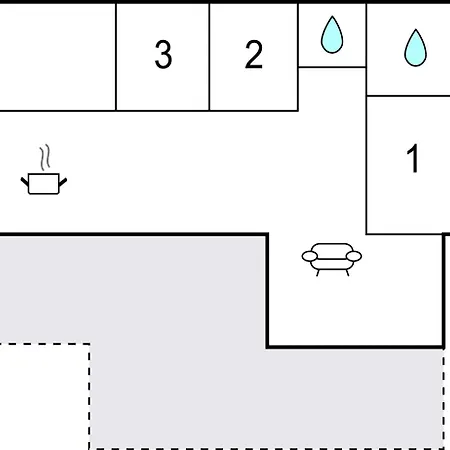 Prázdninový dům 3 Bedroom Beautiful In Aakirkeby *